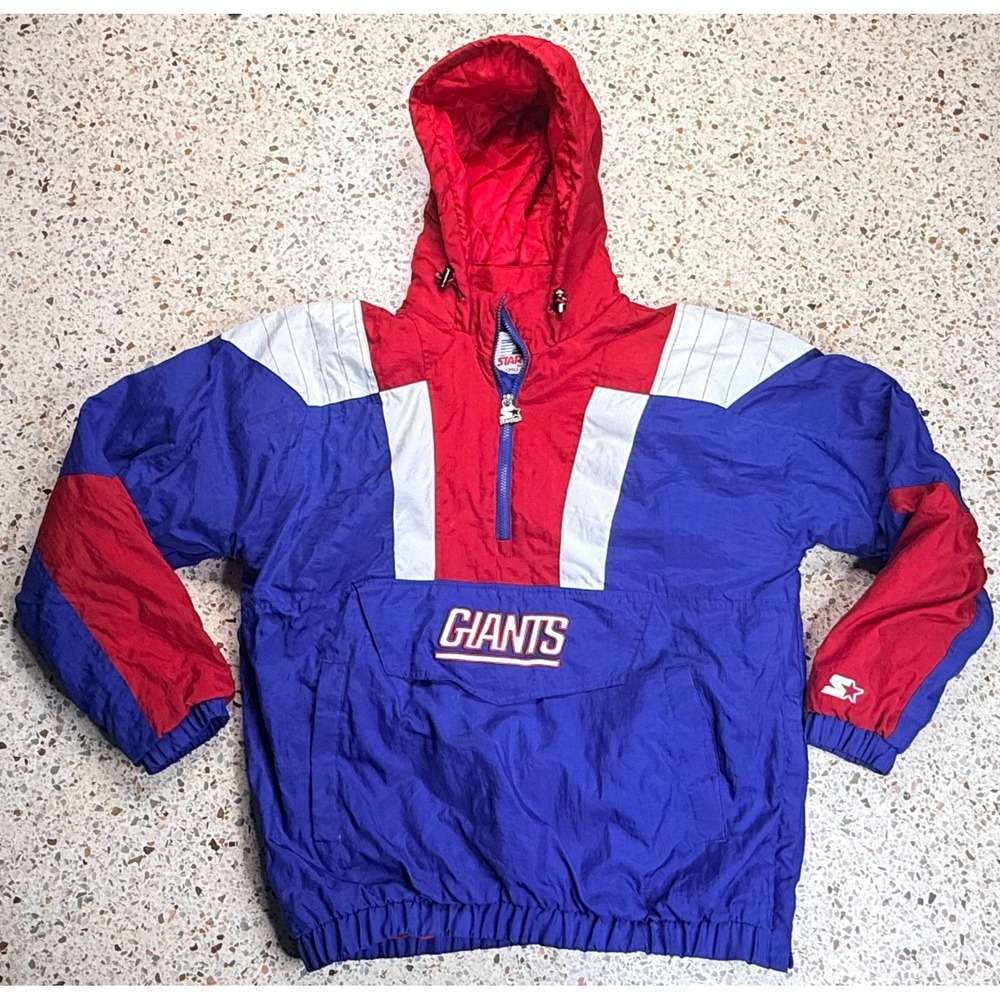 Starter Homage Exclusive Vtg NFL New York Giants Embroidered Jacket Size Large